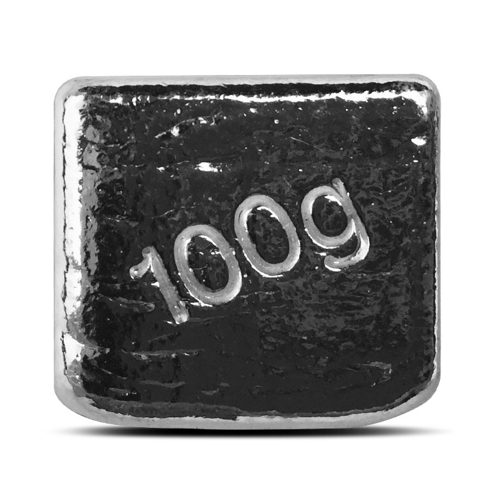 Yeager 100 gram Silver Cube